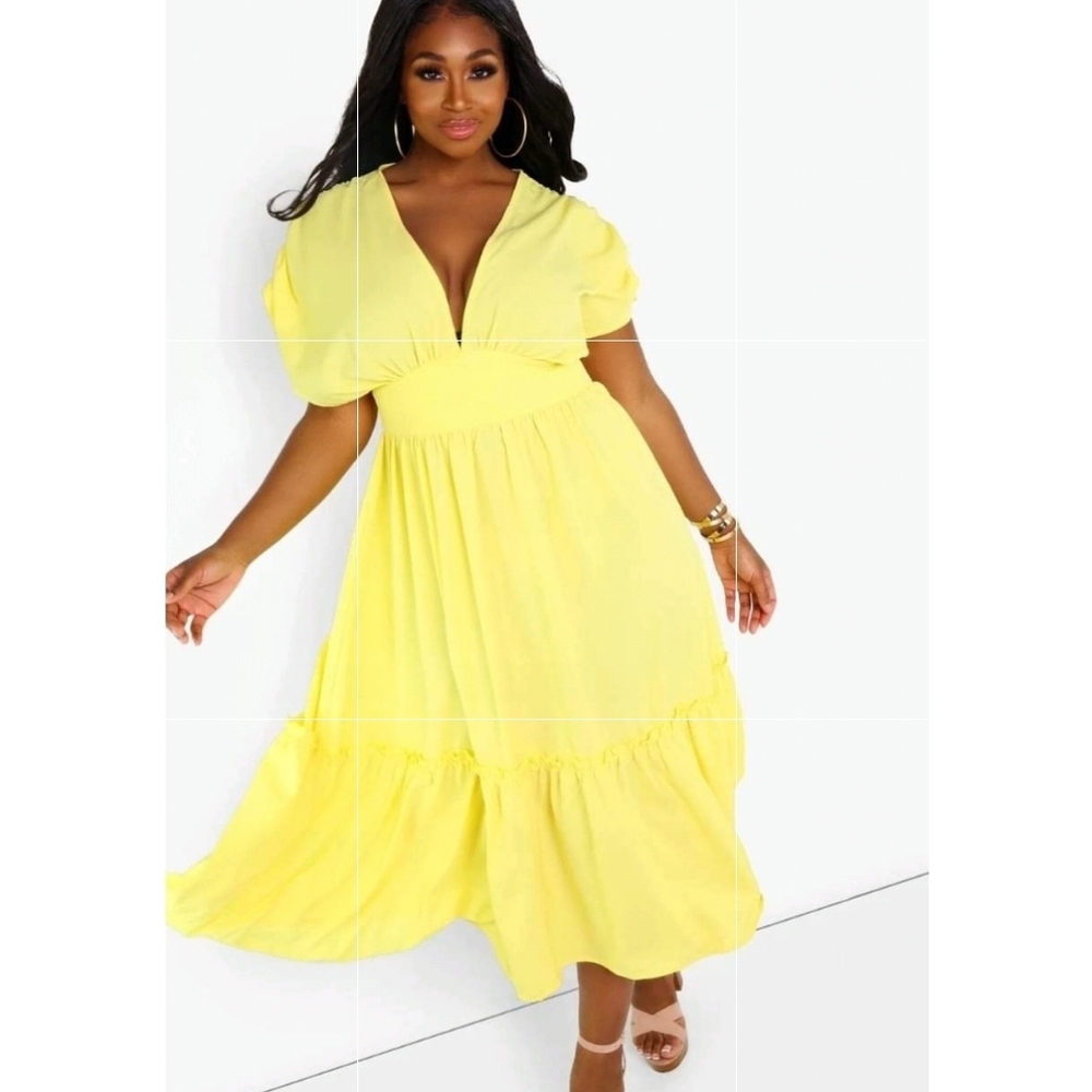 "Don't Take It Personal" Maxi Dress